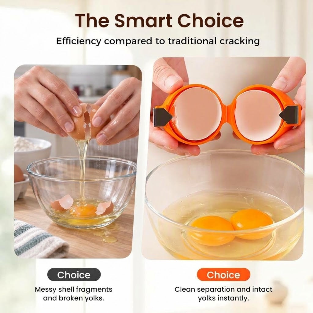 Crack Eggs Smarter. Cook With Ease
