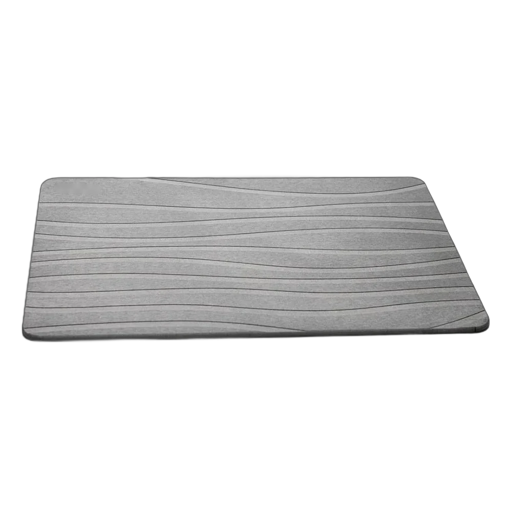 Nature's Touch Stone Bath Mat | Anti Slip | Anti Bacterial
