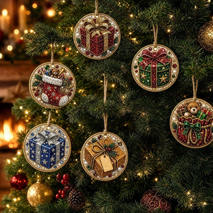 DIY Pearl Christmas Tree Ornament Kit