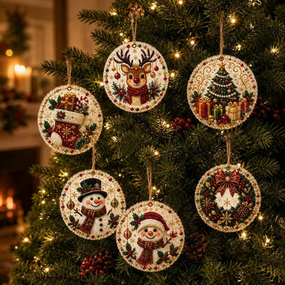 DIY Pearl Christmas Tree Ornament Kit