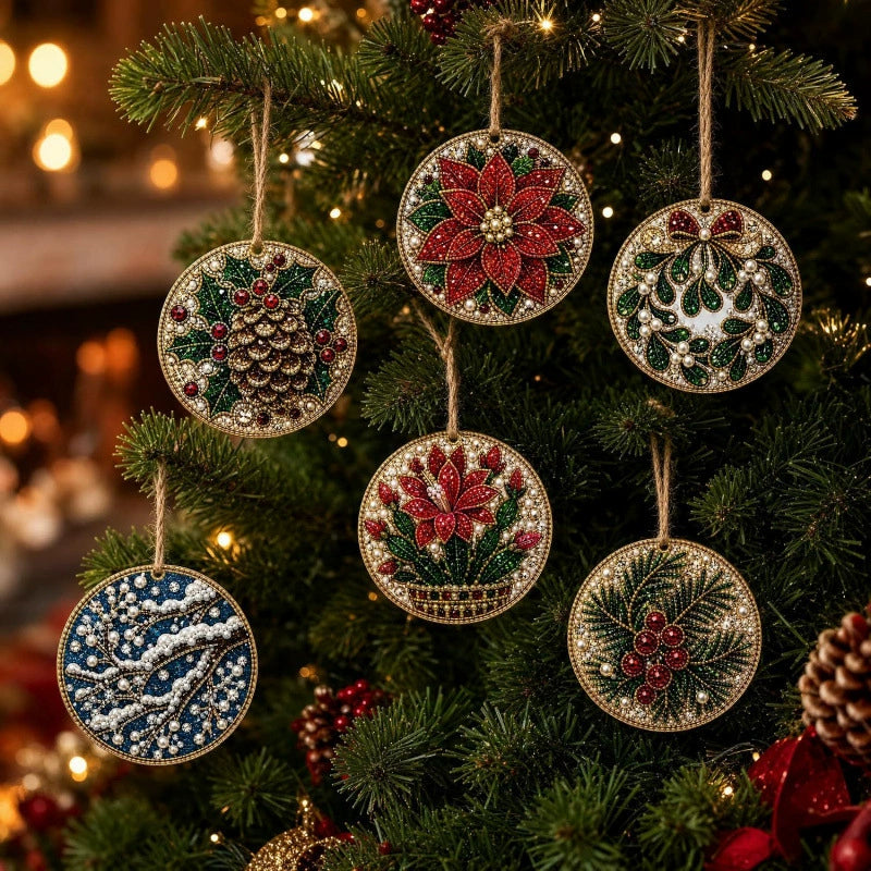 DIY Pearl Christmas Tree Ornament Kit