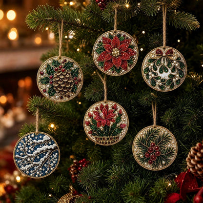 DIY Pearl Christmas Tree Ornament Kit