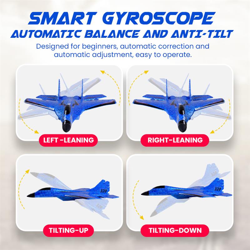 AeroBuddy X 2.4GHz RC Remote control fighter model toy