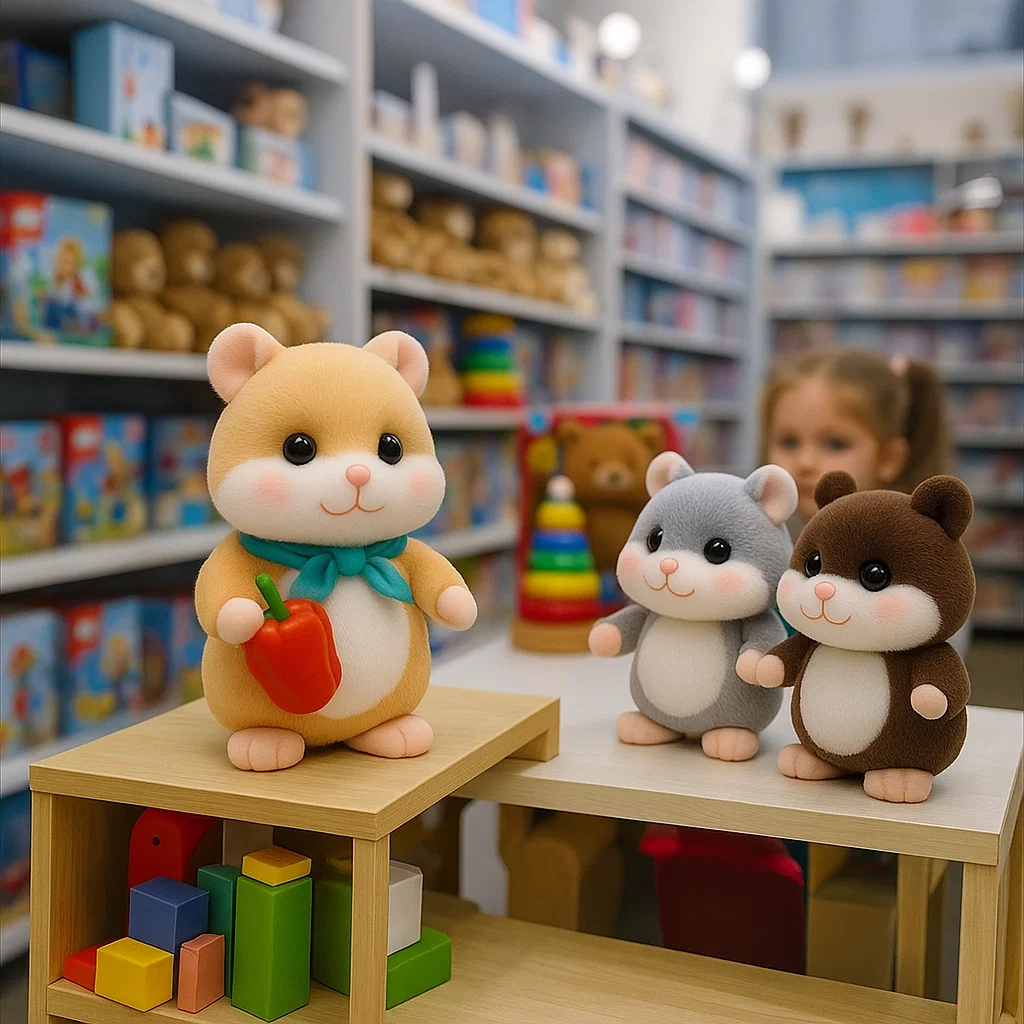 🟣🐹Talkin’ Hamster: Walks, Talks, and Steals Hearts!