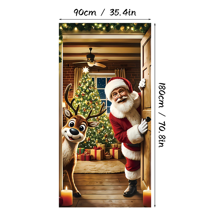 Santa and Reindeer Welcome