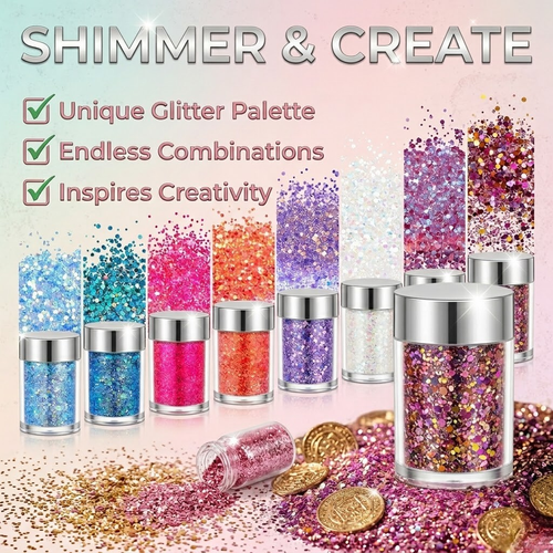 DIY Glitter-Pure Sparkle！