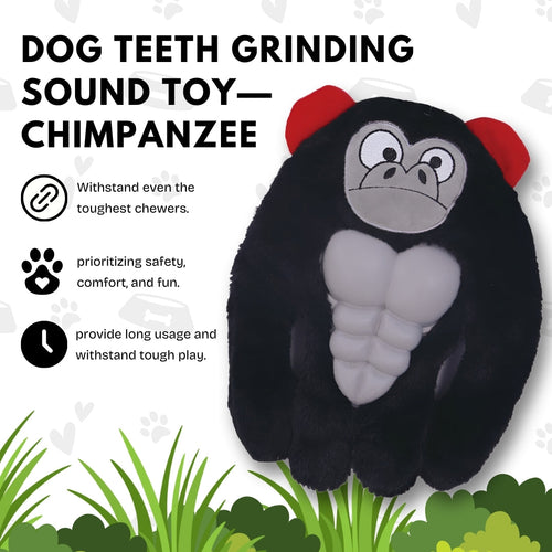 Dog Teeth Grinding Sound Toy——Chimpanzee