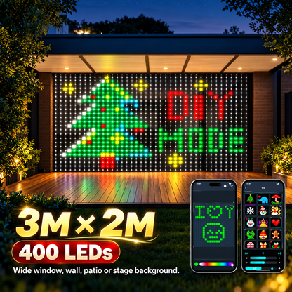 ✨ Smart Holiday Lights — Turn Any Space Into a Brilliant Light Show