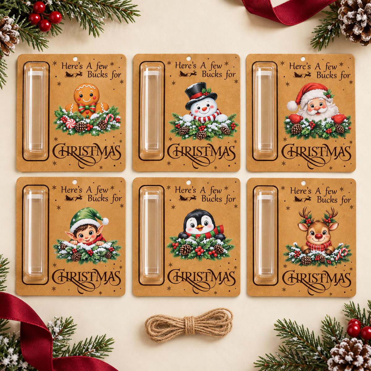 One Festive Cash Gift. Two Ways to Make It Special.