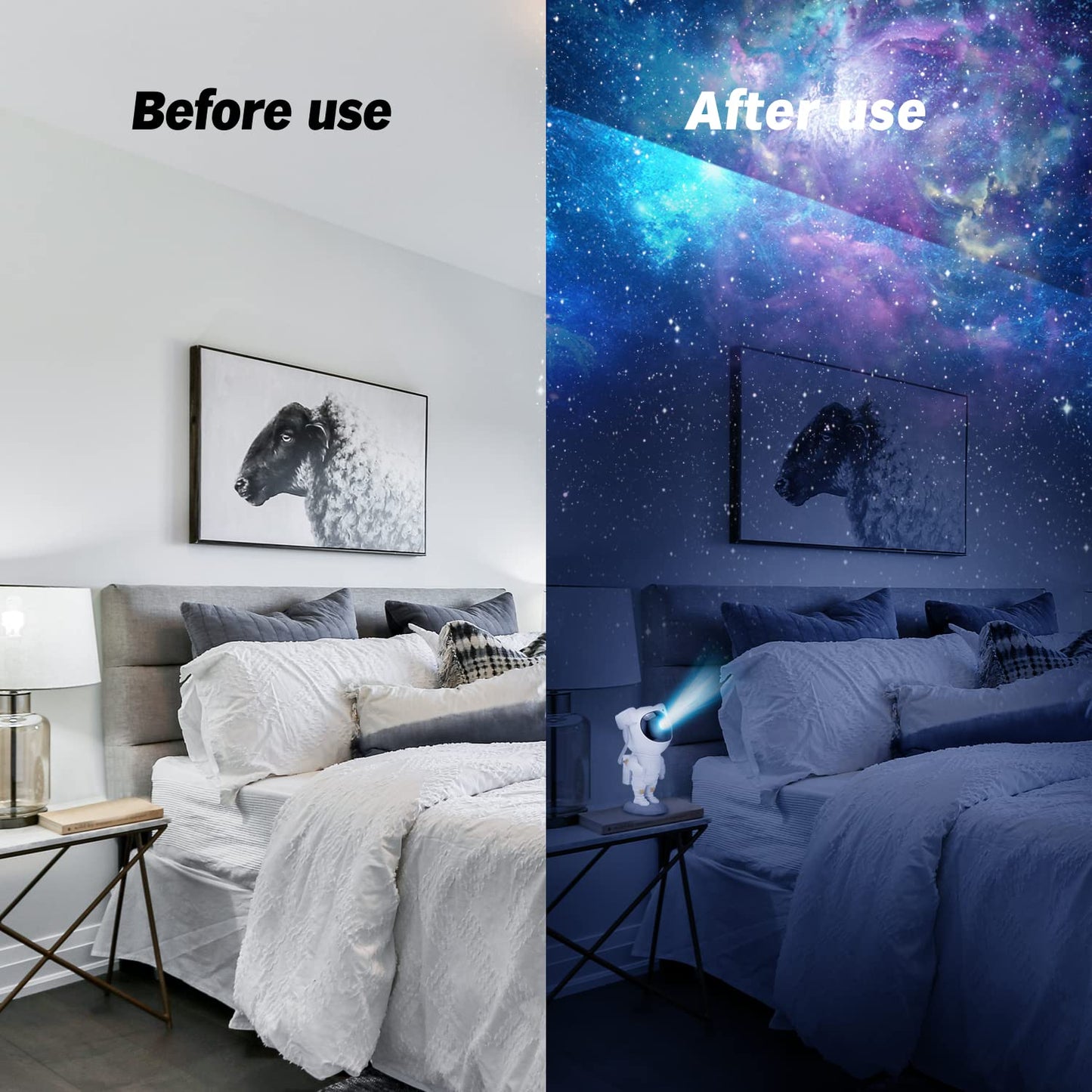 LAST DAY 62% OFF 🔥Starlit Astronaut Dreamer (Light Projector)