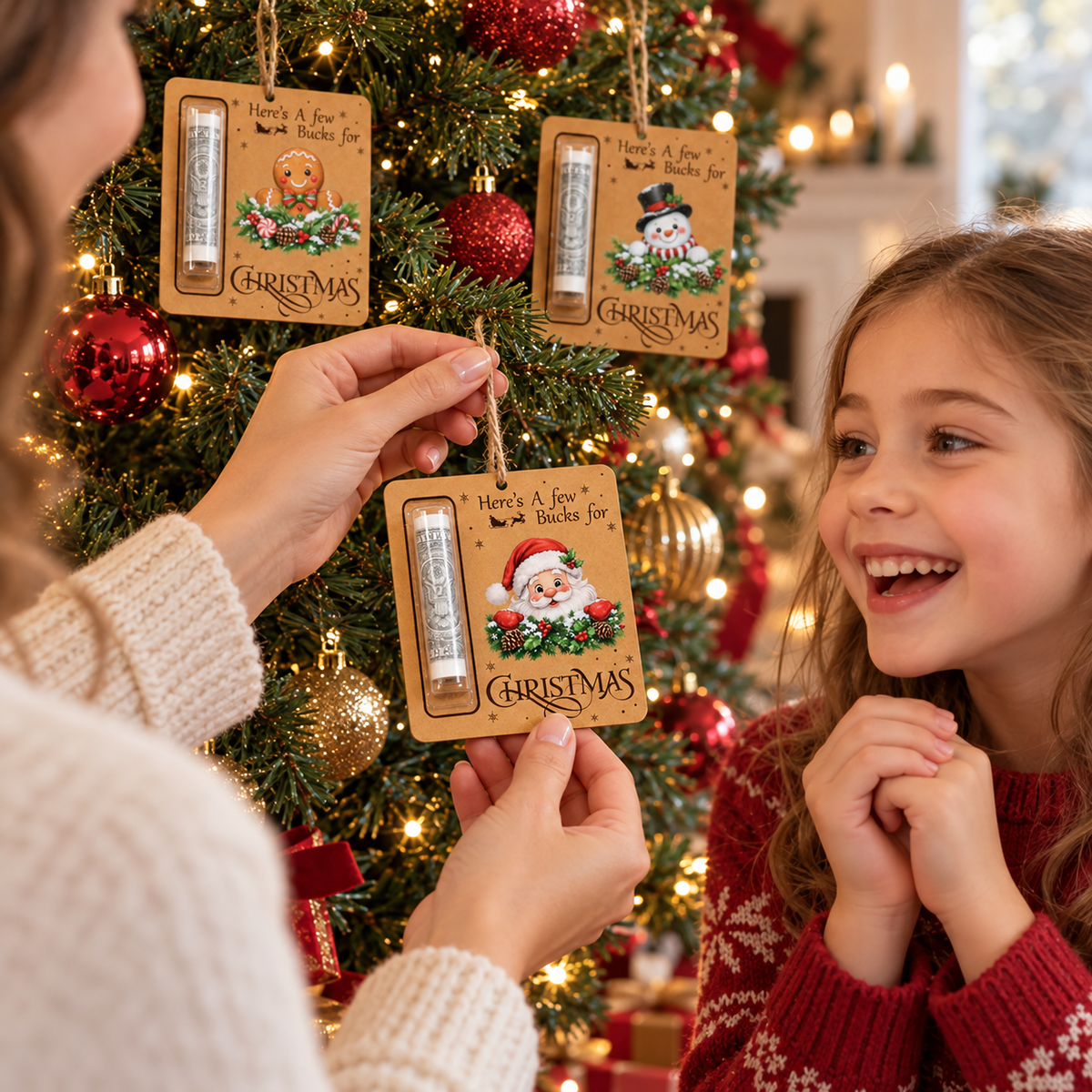 One Festive Cash Gift. Two Ways to Make It Special.