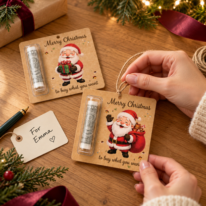 One Festive Cash Gift. Two Ways to Make It Special.