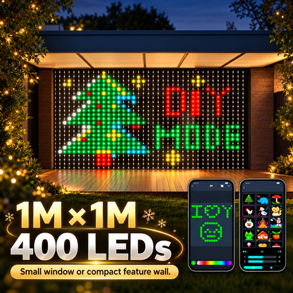 ✨ Smart Holiday Lights — Turn Any Space Into a Brilliant Light Show