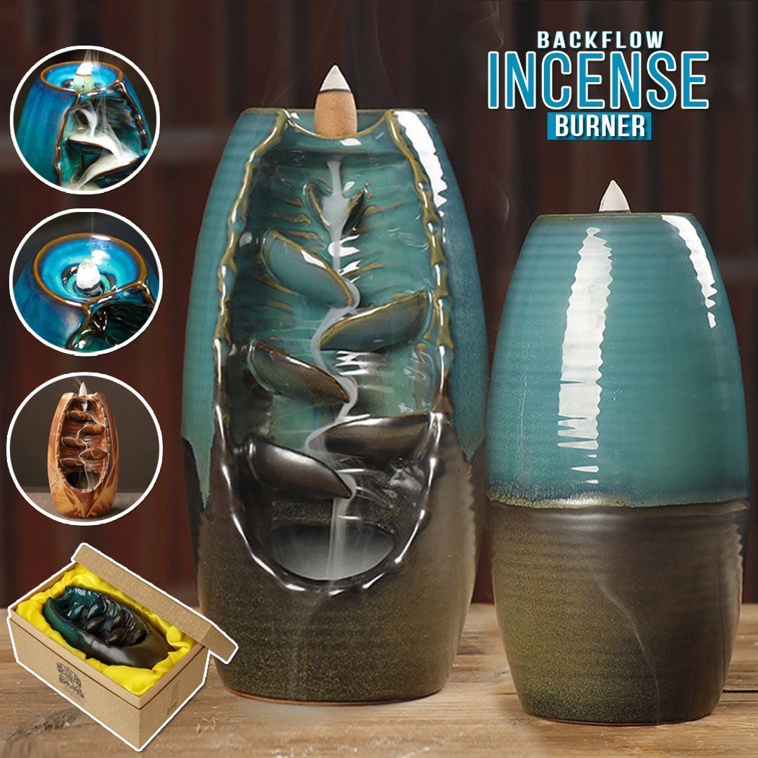 Liquid Smoke Back-flow Incense Burner