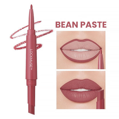 LOCKMUSE-Matte Longwear Dual-Ended Lip Liner