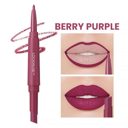LOCKMUSE-Matte Longwear Dual-Ended Lip Liner