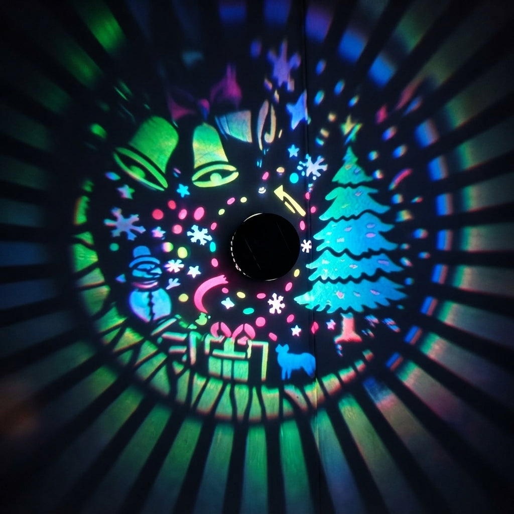 Christmas Wall Lamp Dynamic Colorful