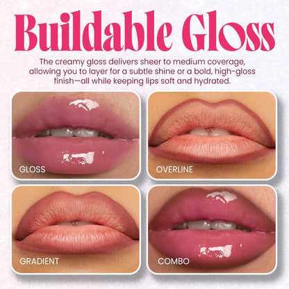Glass Shine Dual Lip Sculptor: Matte Liner & Water Glow Gloss
