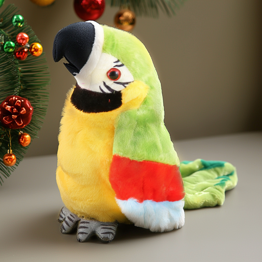 Green interactive parrot color option