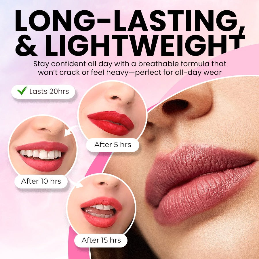 LOCKMUSE-Matte Longwear Dual-Ended Lip Liner