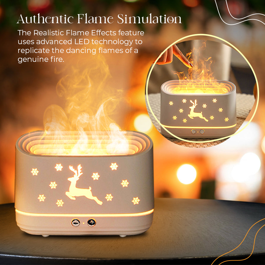 MystiFlame™ Xmas Edition Humidifier