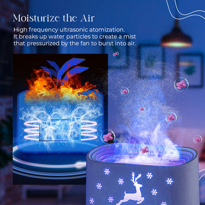MystiFlame™ Xmas Edition Humidifier