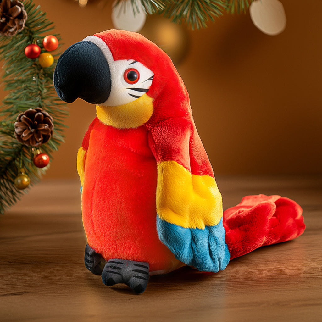 Red interactive parrot color option