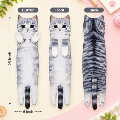 Purrfect Paw Hanging Hand Towel – Cute Cat Kitchen & Bathroom Towel