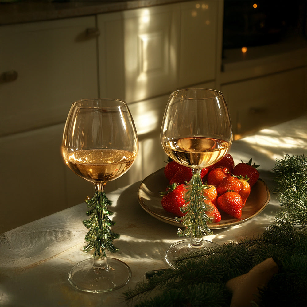 🟩🎄2025 New Christmas Tree Wine Glass🌲🟩