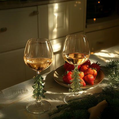 🟩🎄2025 New Christmas Tree Wine Glass🌲🟩