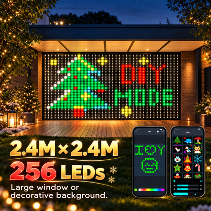 ✨ Smart Holiday Lights — Turn Any Space Into a Brilliant Light Show