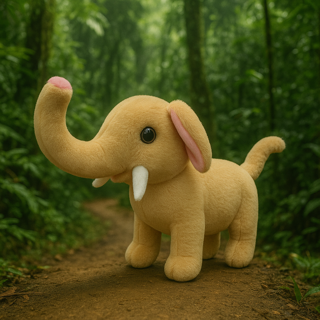 Beige elephant