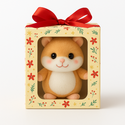 🟣🐹Talkin’ Hamster: Walks, Talks, and Steals Hearts!