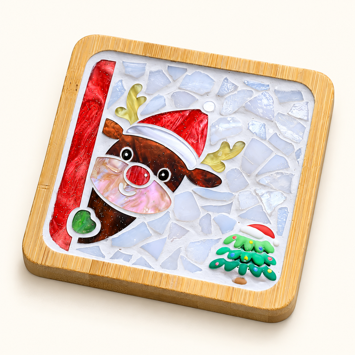 Christmas Mosaic Coaster DIY Kit