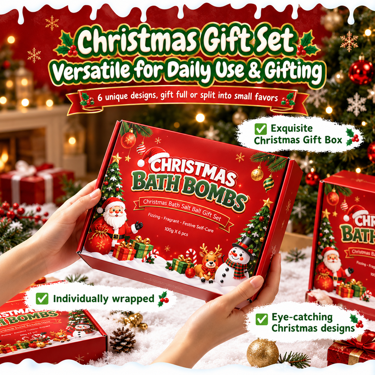 🎄Turn Bath Time Into a Christmas Escape
