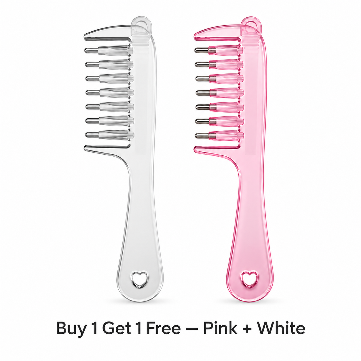 🎁 Buy 1 Get 1 Free — Pink + White