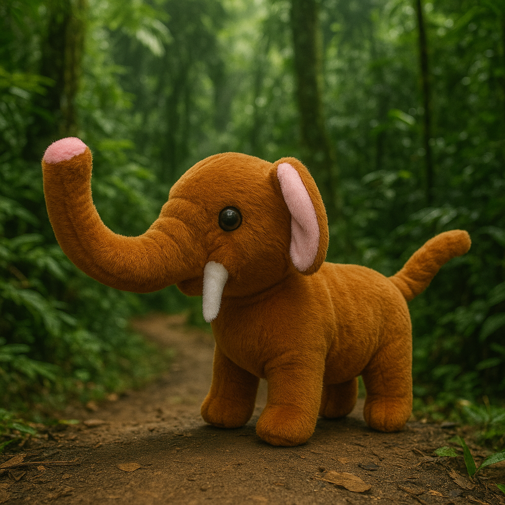 Brown elephant