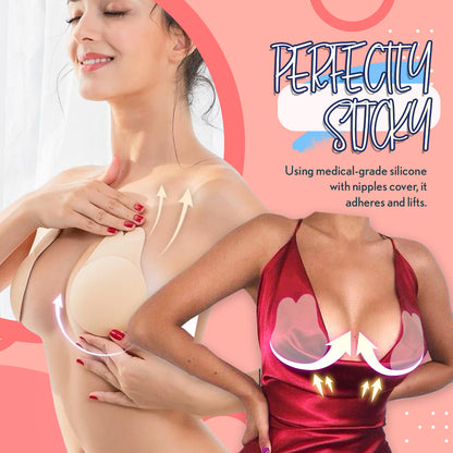 NEW Reusable Lift Up Invisible Bra Tape - 2 Pair