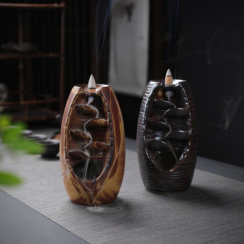Liquid Smoke Back-flow Incense Burner