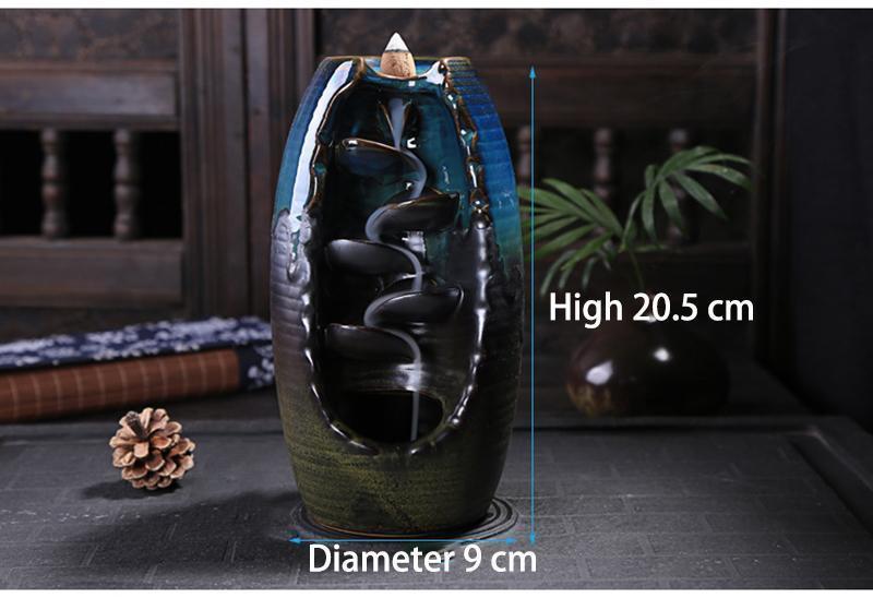 Liquid Smoke Back-flow Incense Burner