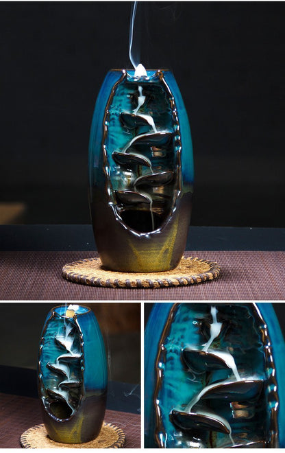 Liquid Smoke Back-flow Incense Burner
