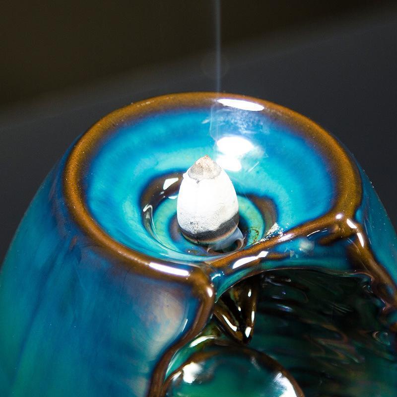 Liquid Smoke Back-flow Incense Burner