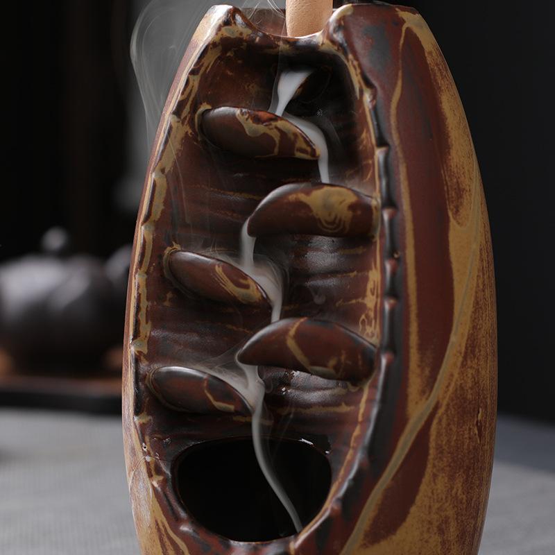 Liquid Smoke Back-flow Incense Burner