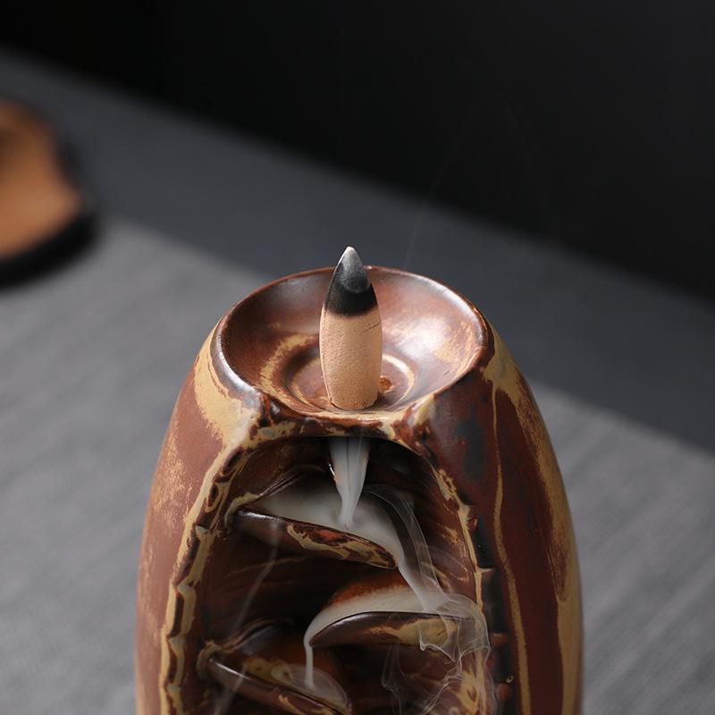 Liquid Smoke Back-flow Incense Burner