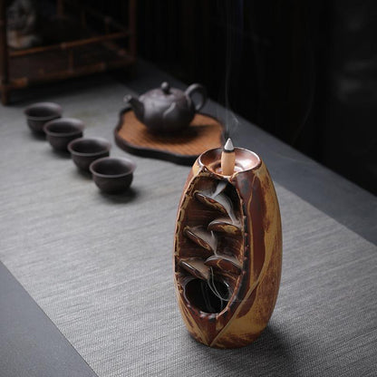 Liquid Smoke Back-flow Incense Burner