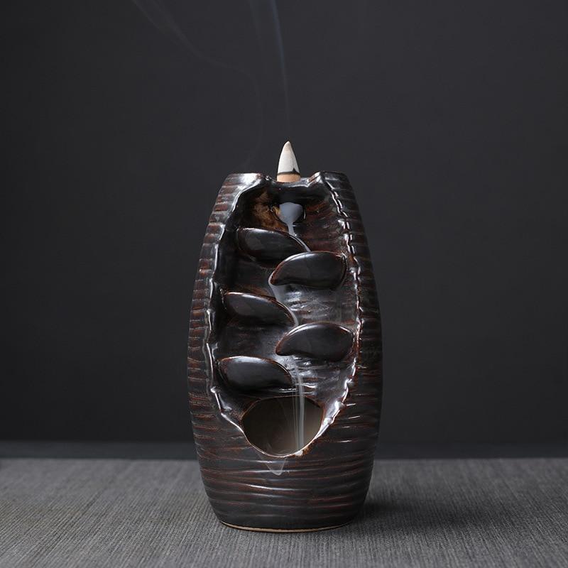 Liquid Smoke Back-flow Incense Burner