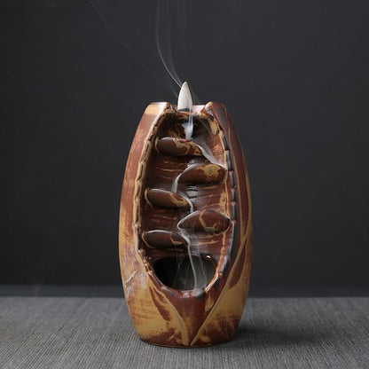 Liquid Smoke Back-flow Incense Burner