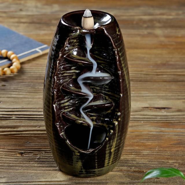 Liquid Smoke Back-flow Incense Burner