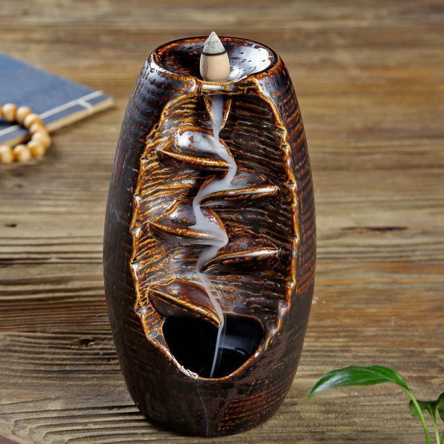 Liquid Smoke Back-flow Incense Burner