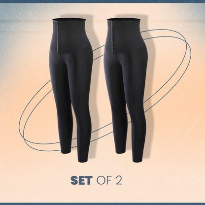 Heat Trapping Sauna Bodyshaper Leggings